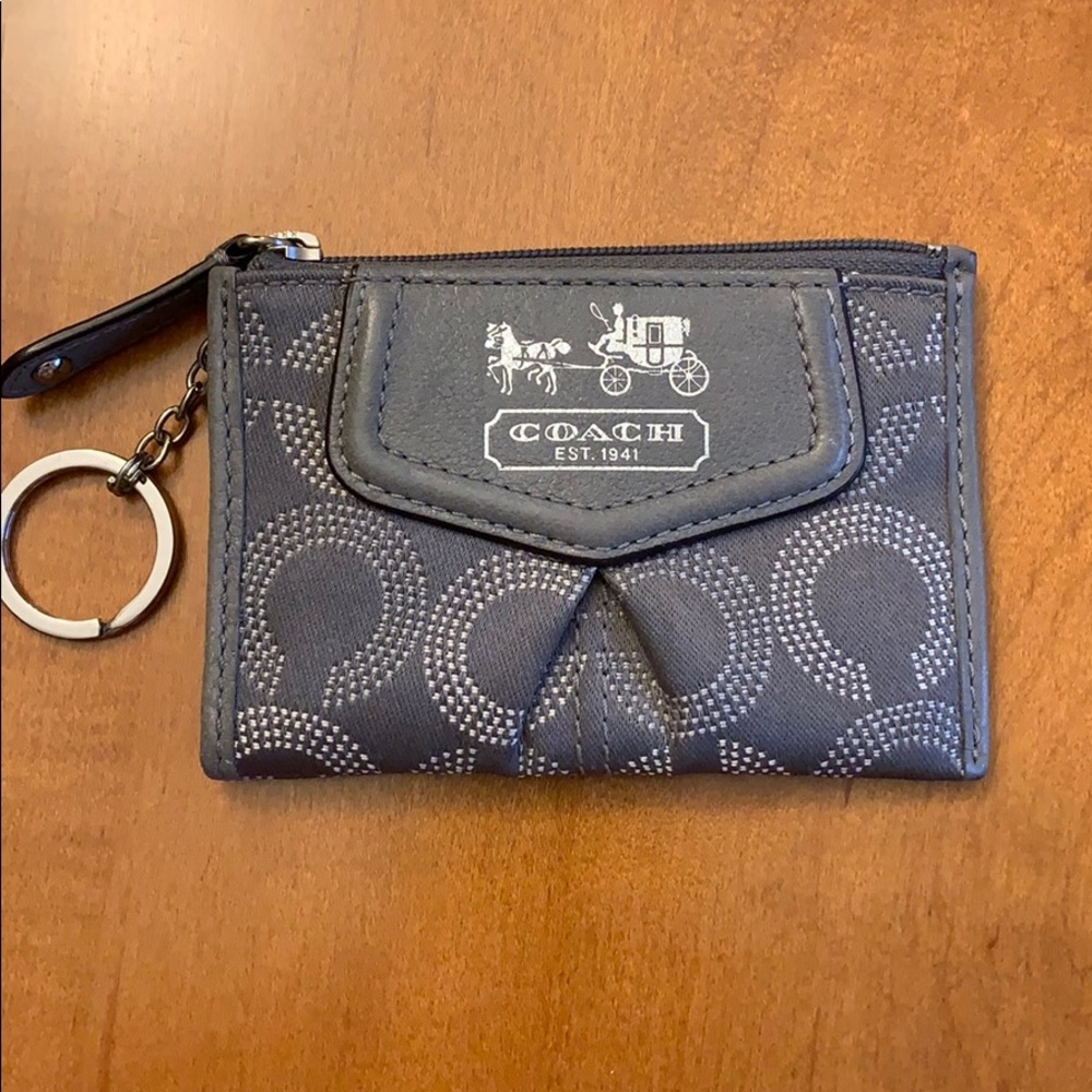 Coach Keychain Cardholder Wallet